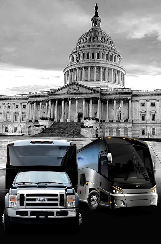 VA private charter bus rental